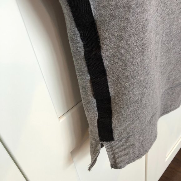 Calvin Klein Performance Grey Crewneck Crop Sweatshirt - Picture 4 of 4